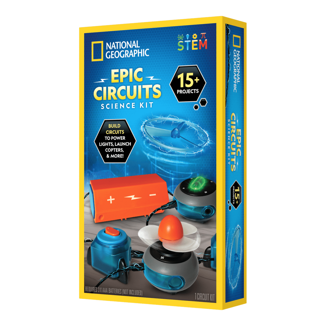 ScienceWiz Cool Circuits Puzzle, STEM Electric Kit, 40 Challenges