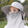 thumbnail image 5 of QASIEATN Bucket Hats for Women Sun Hats for Women Summer 50+ Sun Hats Wide Brim Shawl with Neck Hat Fishing Hiking Outdoor Hat Fall Fashion Accessories, 5 of 5