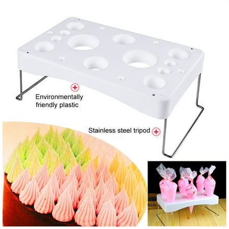 

Fjofpr Clearance Kitchen Utensils & Gadgets Practical Cake Pastry Decorating Bag Holder Stainless Steel Decorating Bag Stand