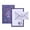 C, variant on Artistic Handwriting Paper Collection Envelope with Floral and Playful Illustrations Pattern