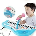 thumbnail image 1 of Piano Electrónico Infantil 37 Teclas con Micrófono Teclado Musical Educativo para Niñas, 1 of 3