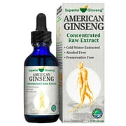 Superior Ginseng American Ginseng Raw Extract - Supports Immunity, Boosts Energy