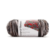 Loops & Threads Soft Classic Multi Yarn - Multicolor Yarn for Knitting, Crochet, Weaving, Arts & Crafts - Granite, Bulk 12 Pack