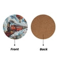 thumbnail image 2 of Xecao Red Train Hot Air Balloon for MDF Cork Coaster 4 Pcs,Drink Coasters,Suit for House Warming Gifts New Home ,Coffee Table Decor-Round Shape, 2 of 7
