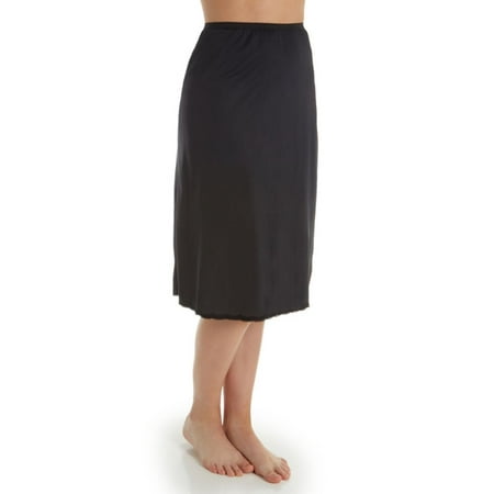 

Women s Shadowline 4711628 Flare Half Slip 28 Inch (Black S)