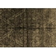thumbnail image 1 of Ahgly Company Indoor Rectangle Abstract Brown Modern Area Rugs, 4' x 6', 1 of 4