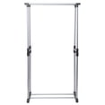 thumbnail image 3 of Percha Para Ropa, Estante Para Colgar Ropa, Estante De Secado De Acero Inoxidable De Doble Varilla Balcón Para Baño En El Hogar Hotel Anggrek No, 3 of 7