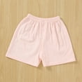 thumbnail image 4 of QTOCIO Toddler Girls Clothes, Summer Girls Shorts, Summer Thin Baby Shorts Cool Pants Baby Big Butt Pants Children's Five Quarter Pants, Pink, 1 Years, 4 of 6