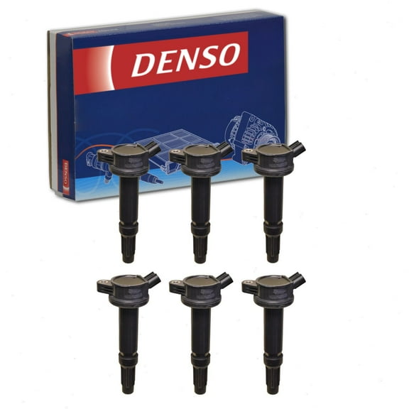 6 pc DENSO Direct Ignition Coils compatible with Ford Escape 3.0L V6 2007-2012