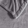 thumbnail image 1 of Beautyrest Plush Lightweight Ultra Soft Cozy Washable Electric Blanket Heated Throw with Auto Shutoff, King Size, Black, 1 of 4