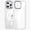 Clear, variant on Dteck for iPhone 16 Pro Max Case, Compatible with MagSafe, Shockproof Military-Grade Protection, Transparent Magnetic Phone Case for iPhone 16 Pro Max,Titanium Gold