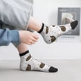 thumbnail image 2 of Pofeuu Cute Swan Print 30cm Socks, Adult Running Hiking Socks for Youth and Adult, 2 of 7