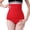 Red, variant on Gspmoly Shorts, Women'S Comfortable Solid Color High Waist Tight Waist Lifting Hip Shaping Flat Angle Bottom Pants Hiking Shorts Women Summer Savings Clearance Purple XXXL