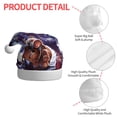 thumbnail image 4 of Lsque The Binding of Isaac Print Santa Hat Christmas Hat Funny Christmas Hat Christmas Knitted Beanie Hat For Men Women Adult, 4 of 7