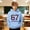 Light Blue, variant on Boys Casual Hooded Sweatshirt with Fashion Print, for Outdoor Activities and School Wear, Comfortable and Stylish for Young Boys