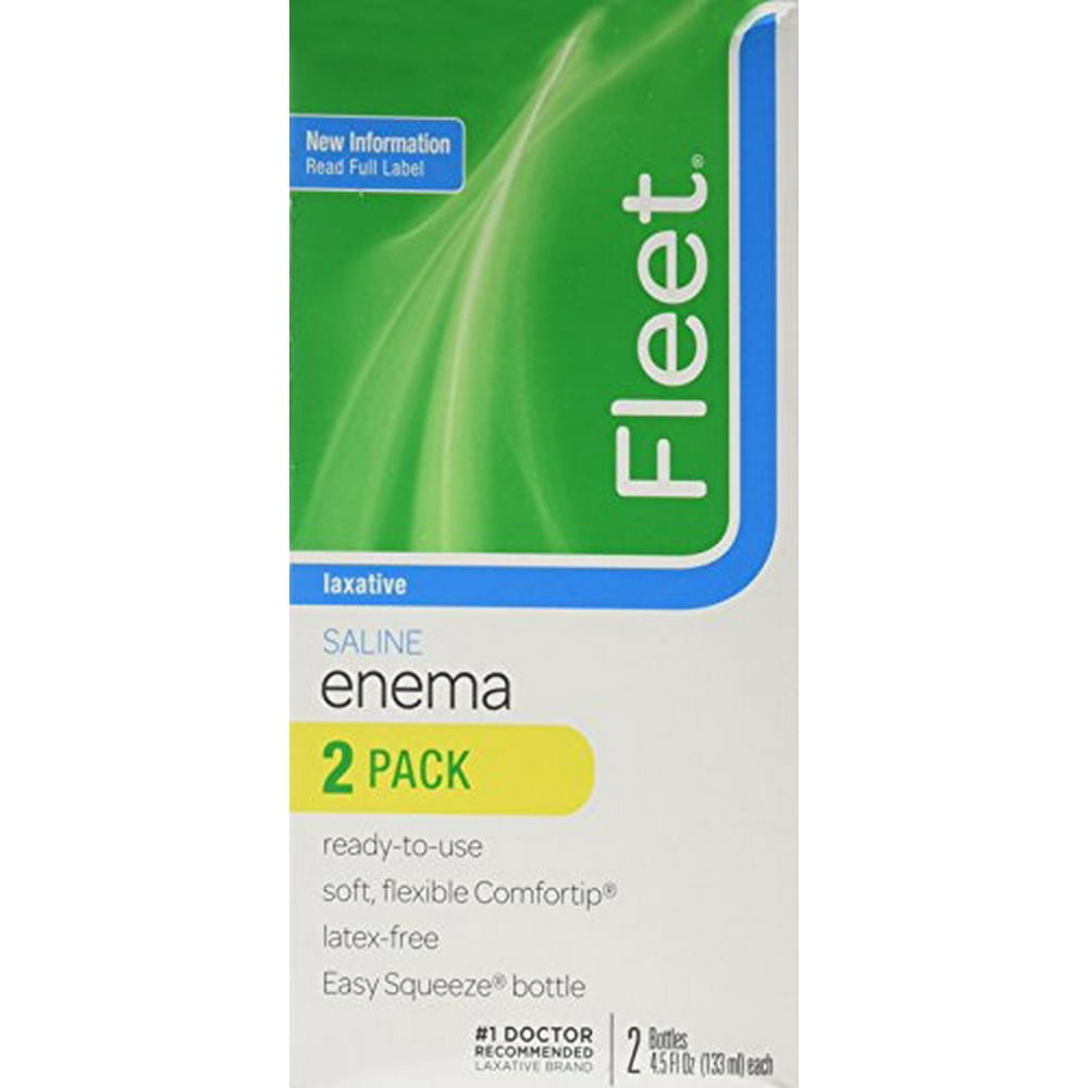 Fleet Adult Enema, Ready to Use, Twin Pack, 4.5 Oz Ea (Pack of 10