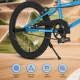 thumbnail image 5 of 20" Freestyle BMX Bike with 4 Pegs,Kids Bicycle for Teen Beginner, Age 7-14 Years,Blue, 5 of 10