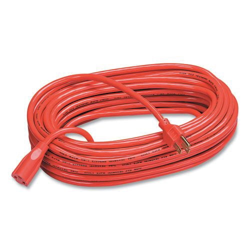 Heavy Duty Indoor/Outdoor 50' Extension Cord - 125 V AC / 13 A - Gray - 50 ft Cord Length - 1