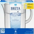 thumbnail image 2 of Brita Large 10 Cup Water Filter Pitcher with 1 Standard Filter, BPA Free Everyday, White, 2 of 13