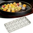 thumbnail image 1 of Domqga Ice Tray Silver Convenient Strong Ice Mold For Iced Drink For Cooling Ball Making, 1 of 8