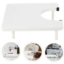 QIFULL Brother Sewing Machine Extension Table White Plastic Durable Sewing Board
