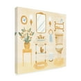thumbnail image 2 of Annie Warren 'Golden Bath I' Canvas Art, 2 of 3