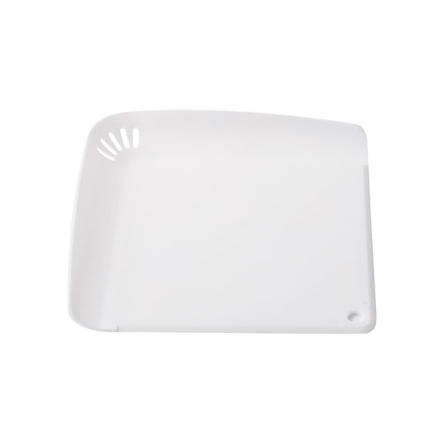 Tablas de Corte para Cocina, Cuelga Pequeña Tabla de Corte con Agujero, 17.5x17.5cm Blanco, Panel Multifuncional de Plástico de Grado Alimentario, Tabla de Corte de Plástico