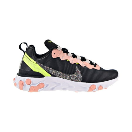 Nike React Element 55 PRM Women's Shoes Black-Coral Stardust cd6964-002