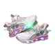 thumbnail image 4 of Zapatillas De Deporte Informales Led Zapatos Al Aire Libre Con Estampado De Princesa Elsa Zapatos Antideslizantes Iluminados Para Niños Para Primavera E Invierno-yzy, 4 of 4