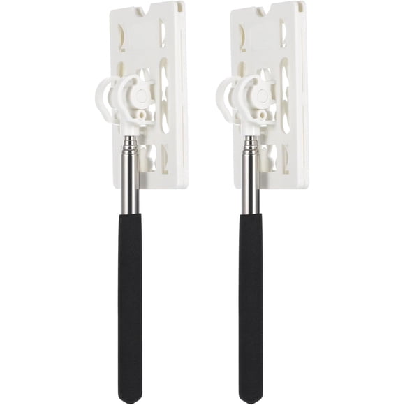 HUGFEGWE Telescopic Rod Card Holder: 2PCS Vehicle Parking Swiping Stick Reacher Grabber Tool Car Parking Contactless Payment Rod for Car Parking Fee Paying,Car Parking Rod CJB91-27133