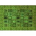 thumbnail image 1 of Ahgly Company Indoor Rectangle Abstract Green Modern Area Rugs, 7' x 9', 1 of 4