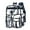A-Navy, variant on Miaoju Clear Backpack Shoulder Bag Stadium Approved and for Outdoor Event Concerts and Sport Activities