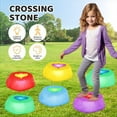 thumbnail image 3 of LEEYNEER Light up Musical Stepping Stones  Light up Step Stones for Kids  Lighted Stepping Stones for Kids  Balance Stepping Stones Kids Light up  Glow in the Dark Stepping Stones, 3 of 7