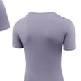 thumbnail image 3 of zbxnLI Women's Plus Size T Shirt Yoga Athletic Running Hiking Workout Top for Women Quick Dry Stretchy Tee Shirts, 3 of 4