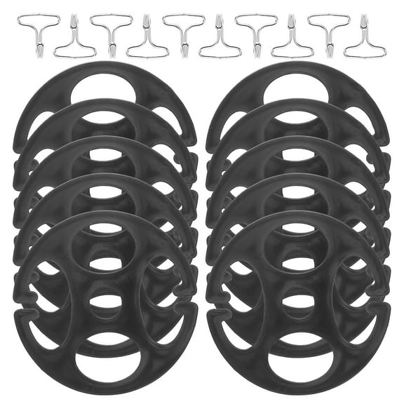 WHAMVOX 20 Sets Car Seat Cover Hook Car Seat Cover Fastener Buckle Installation Fastener Tool Car Seat Cover Installation Replacements