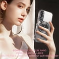 thumbnail image 6 of Kickstand Case for OnePlus Nord CE 4 Cover Soft TPU Silicone Phone Case with Luxury Magnetic Mirror Stand Shell for Women Men Anti-Fall Cover Compatible with OnePlus Nord CE 4 Case, 6 of 7