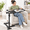 Black, variant on Swivel Table For Recliner Chair With Tilting Top Adjustable Laptop Side Couch Slide Under Tray Tables (maple)