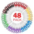 thumbnail image 1 of Xnluothsk 48 Packs 8" Sewing Craft Scissors Bulk,Multipurpose Heavy Duty Sharp Paper Scissors,Stainless Steel Shears for Home Office Student Teacher, 1 of 6
