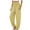 Yellow, variant on Maean High Waist Wide Leg Pants for Women Summer Elastic Waisted Loose Pleated Long Trousers with Pockets