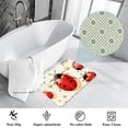 thumbnail image 3 of Ladybird Polyester Non-Slip Machine Washable Chair Rugs Office Mat Area Rugs Bath Rug, 3 of 6