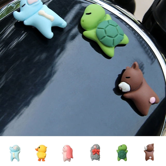 Car Decoration 1-Piece Resin Car Bike Screen Decoration Set with Variety of Styles and Patterns for Motorcycle Bicycle Interior Enhancement,Green JASKFLY