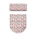 thumbnail image 5 of HELLHERO Strawberry Garden Print Toilet Lid Cover Set of 2 Pcs Set Soft Toilet Cover Set Washable and Reusable Gift, 5 of 8