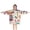 Colorful Mexican Elements, variant on Costumed Ghost Halloween Pattern Blanket Hoodies for Kids 6-13YR Oversize Wearable Blanket Hoodies for Boys Girls Teens