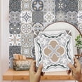 thumbnail image 1 of BRILLAR Pegatinas para azulejos de pared de 6, juego de 24, vinilo autoadhesivo, decoración del hogar para cocina, sala de estar y dormitorio, 1 of 5