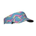 thumbnail image 1 of ZICANCN Sun Visors Hat for Women and Men, Zigzag Wavy Kawaii Beach Hats, Sports Hat for Golf Tennis Running, 1 of 7