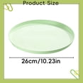 thumbnail image 3 of 2026 26cm Beige Plastic Serving Tray – Durable Polypropylene Food Carrier for Home, Cafe & Everyday Use, Rectangular & Non-Slip, 3 of 9