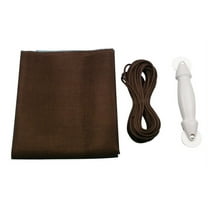 Prime-Line Black Fiberglass Screen Door Repair Kit 48 in. W x 84 in. L 1 pk