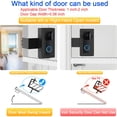 thumbnail image 4 of Nuevo soporte antirrobo para timbre de puerta con vídeo parpadeante para seguridad del hogar, sin taladro, sin bloqueo del Sensor de timbre, 4 of 5