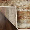 thumbnail image 4 of Superior Taia Striped Damask Indoor Area Rug, 8' x 10', Cream/ Rust, 4 of 7