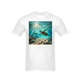 thumbnail image 4 of 22 Gift Graphic Tee, Short Sleeve T-Shirt - Suitable for upper body fashion, 4 of 6